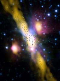 Foto: Carrasco-Gonzalez et al., Curran et al., Bill Saxton, NRAO/AUI/NSF, NASA