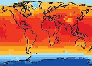 Foto: R. Stine/UC Berkeley; Climate Research Unit at the University of East Anglia