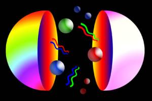 Resultado de imagen de Los quarks han estado unidos desde que el Universo sólo tenía unos pocos segundos de edad.