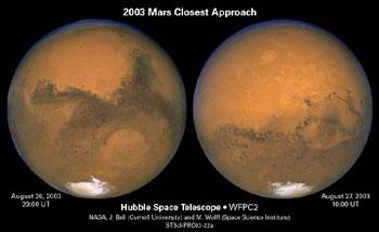 Foto: NASA, J. Bell (Cornell U.) and M. Wolff (SSI)